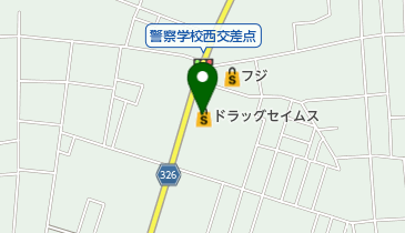 ドラッグセイムス松前筒井店の地図画像