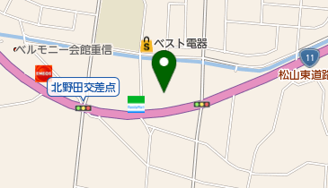 ディスカウントドラッグコスモス東温店の地図画像