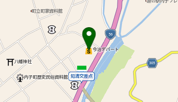 mac内子店の地図画像