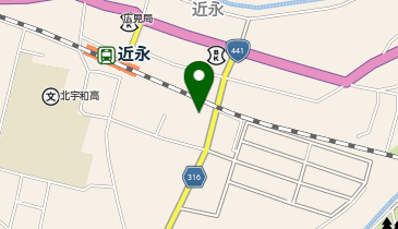 ディスカウントドラッグコスモス鬼北店の地図画像