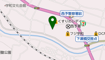 フジ宇和の地図画像