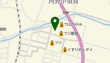 フジ夏目の地図画像