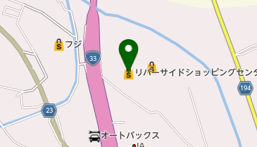 リバーサイドショッピングセンターの地図画像
