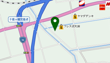 マックハウスフレスポ大洲店の地図画像