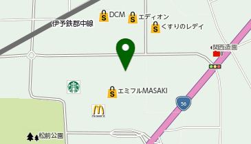 GAPストアエミフルMASAKI店の地図画像
