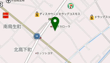 ワークマンカラーズ今治鳥生店の地図画像