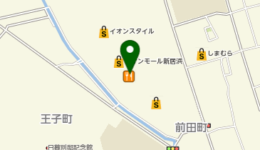 メガスポーツ新居浜店の地図画像