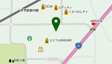 ムラサキスポーツエミフルMASAKI店の地図画像