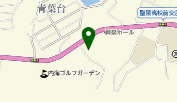 ビッグウッドFC松山北店の地図画像