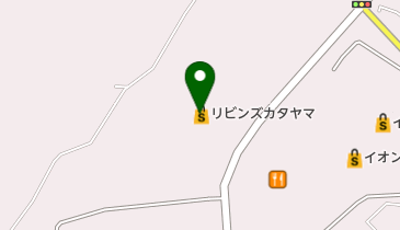 リビンズカタヤマ今治店の地図画像