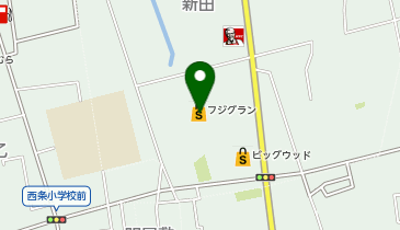 ニトリフジグラン西条店の地図画像