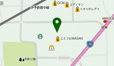 FrancfrancエミフルMASAKI店の地図画像