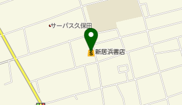 新居浜書店の地図画像