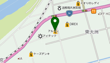 (株)明屋書店大洲店の地図画像