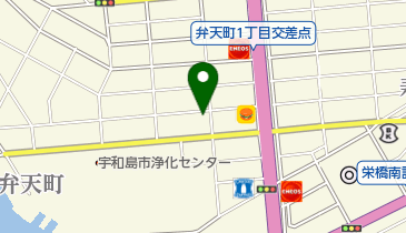 ブックランド宇和島店の地図画像