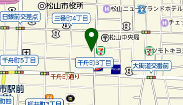 愛媛県官報販売所の地図画像