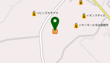 Luck Rackイオンモール今治新都市店の地図画像