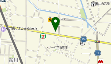 ダイソーセブンスター三津店の地図画像