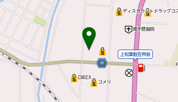 ダイソー宇和れんげ店の地図画像