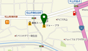 ダイソージョープラ南松山店の地図画像