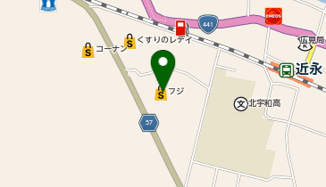 ダイソーフジ広見店の地図画像