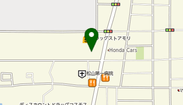 ダイソー松山久万の台店の地図画像