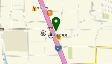 au Style松山インターの地図画像