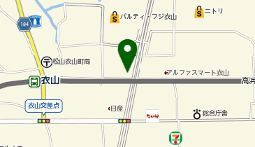 au Styleパルティフジ衣山の地図画像