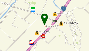 ネッツトヨタ愛媛宇和島の地図画像