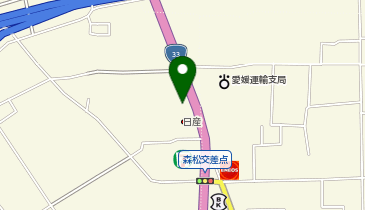 愛媛日産松山インター店の地図画像