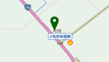 愛媛日産西条店の地図画像