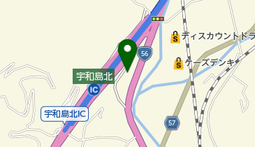 日産プリンス愛媛宇和島支店の地図画像