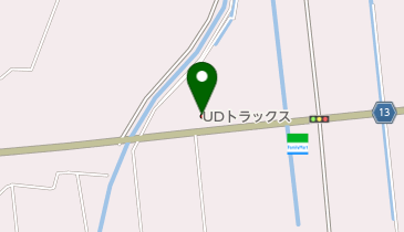 UDトラックスジャパン四国中央パーツオフィスの地図画像