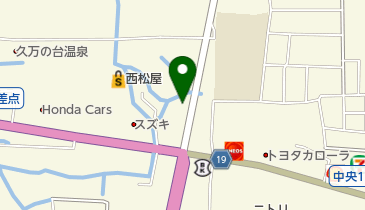 Honda Cars愛媛松山北環状店の地図画像