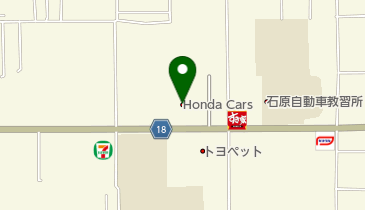 Honda Cars愛媛松山空港通店の地図画像