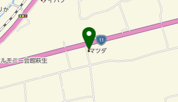 愛媛マツダ新居浜店の地図画像