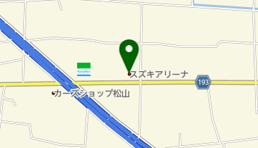 スズキ自販松山スズキアリーナ松山東の地図画像