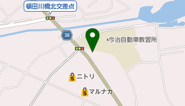 レッドバロン今治の地図画像