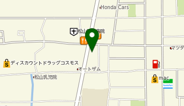 レッドバロン松山北環状店の地図画像