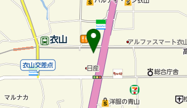 ジャガー愛媛の地図画像