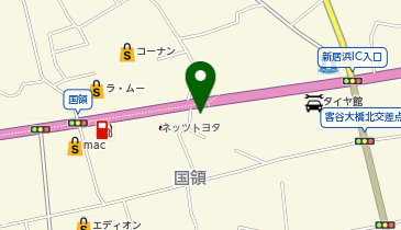 フォルクスワーゲン新居浜インターの地図画像