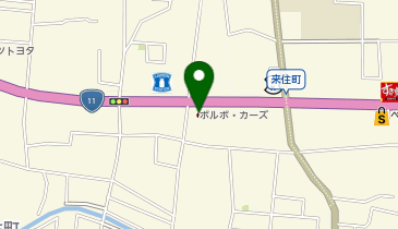 ヤナセグローバルモーターズボルボ松山支店の地図画像