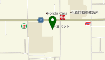 愛媛トヨペット空港通本店の地図画像
