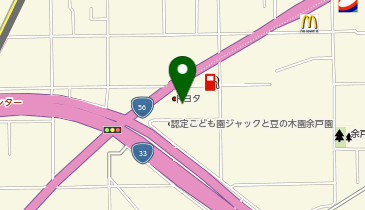愛媛トヨタ自動車余戸南店の地図画像