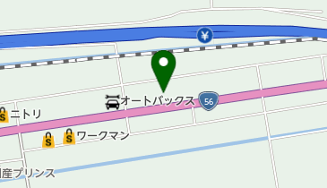 愛媛日産カータウン大洲の地図画像