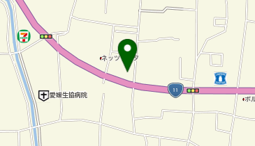 西日本三菱自動車販売松山きし店の地図画像