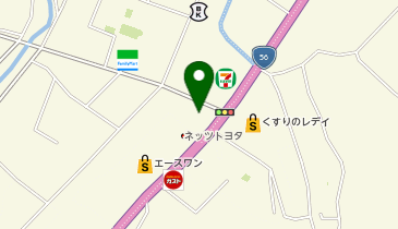 西日本三菱自動車販売宇和島店の地図画像