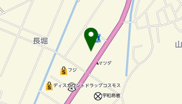 スバル中四国宇和島店の地図画像