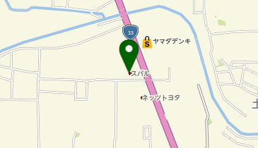 スバル中四国松山インター店の地図画像