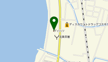 愛媛ダイハツ販売北条店の地図画像